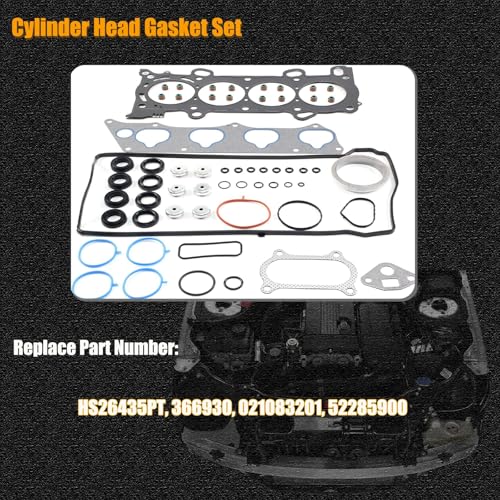Image of AUCERAMIC HS26435PT Head Gasket Sets Kit Fit for 2008-2013 Honda Accord 2012-2015 Civic 2010-2014 Cr-V 2012-2015 Crosstour 2013-2015 Acura ILX 09-13 Tsx 2.4L L4 366930