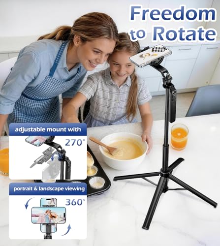 Image of UBeesize 70'' Magnetic Selfie Stick Tripod for iPhone with Remote