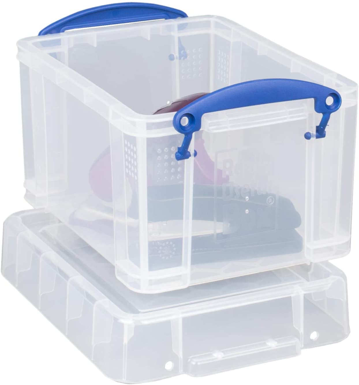 Really Useful Box 245 X 180 X 160mm 3L With Lid - Clear
