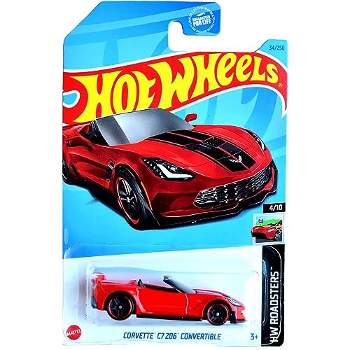 Hot Wheels Corvette C7 Z06 Convertible miniatura 5