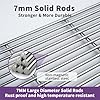 Votenli Full Size Cooking Grids Grates Replacement Parts for Traeger Pro 575 Pro 22