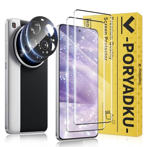 2+2 Stück Für Xiaomi 15 Ultra 5G Panzer Schutz Glas Folie 2 Stück Schutzfolie Glas+ Kamera Schutzfolie 2 Stück Fingerabdruck-ID Unterstützen 9H Härte HD Clear Displayschutz Schutzfolie Glas