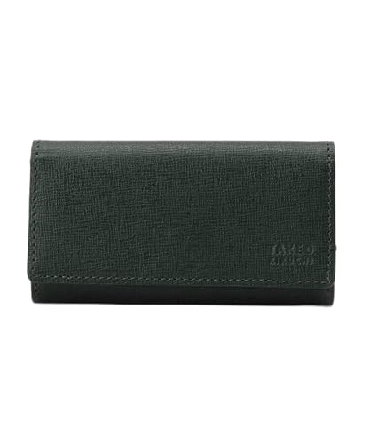 [タケオキクチ] 配色型押しレザー キーケース グリーン（622） 00（FREE）