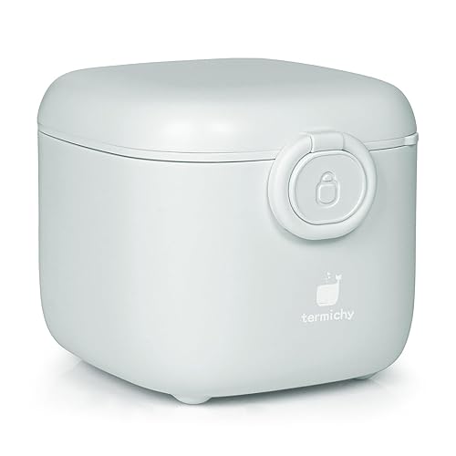 Termichy Envase dispensador de fórmula de leche en polvo Contenedor de almacenamiento de fórmula para bebés de 14 oz para viajes - Portafolios