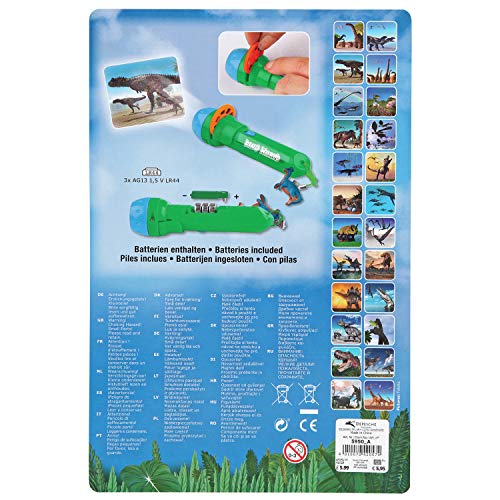 Depesche 5950 - Torcia Dino World, con 24 Effetti