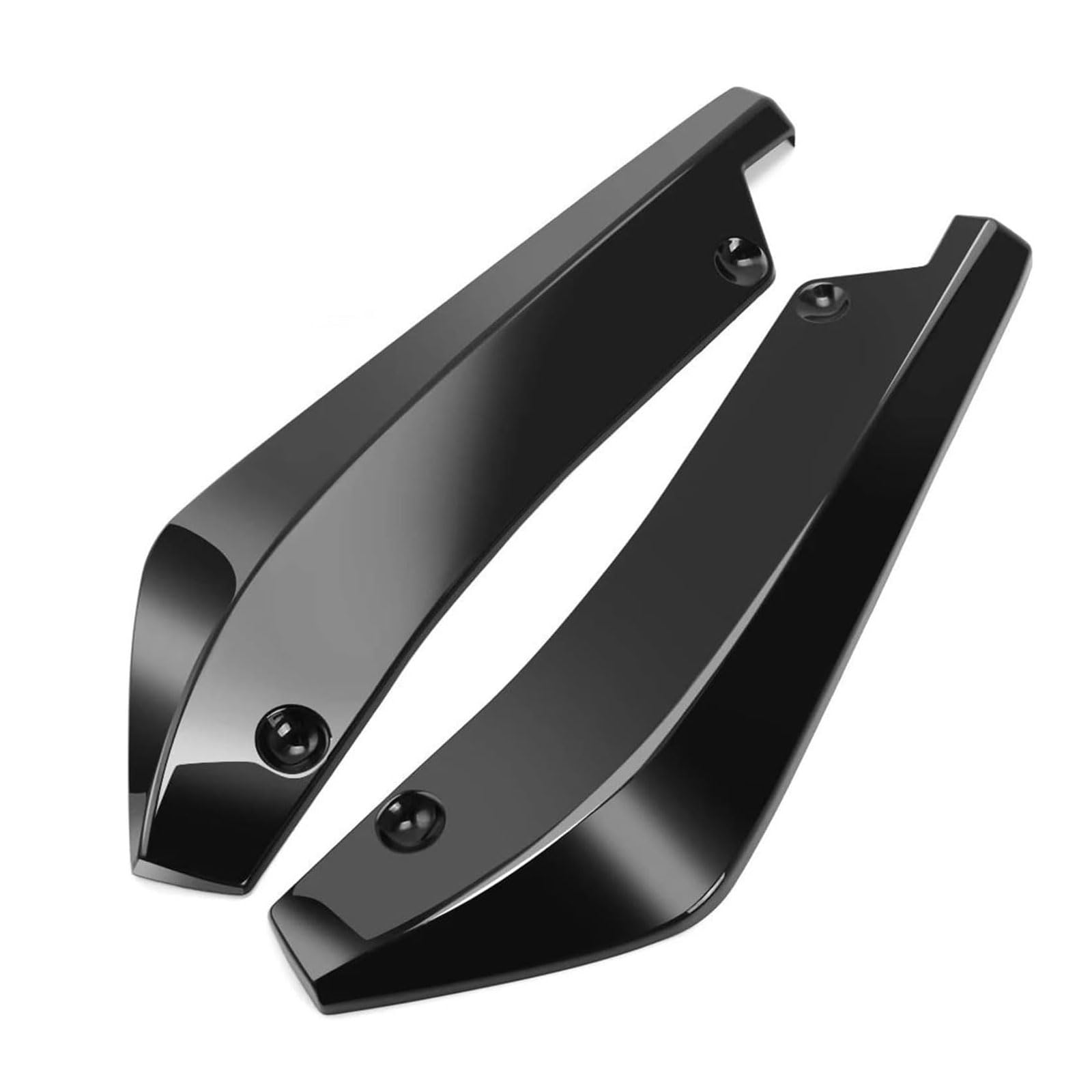 2 Pieces Car Rear Bumper Lip Diffuser for Suzuki Jimny 2005 2006 2007 2008 2009 2010 2011 2012, Car Rear Spoiler Angle Surround Car Accessories, Black