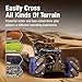 Kidderly All-Terrain Remote Control Car – RC Off-Road Vehicle Car with Gesture Hand Control 360° Rotating Wrist Racing Truck Crawler – Omni-Directional 4WD Rock-Climbing Toy High Speed Monster Car