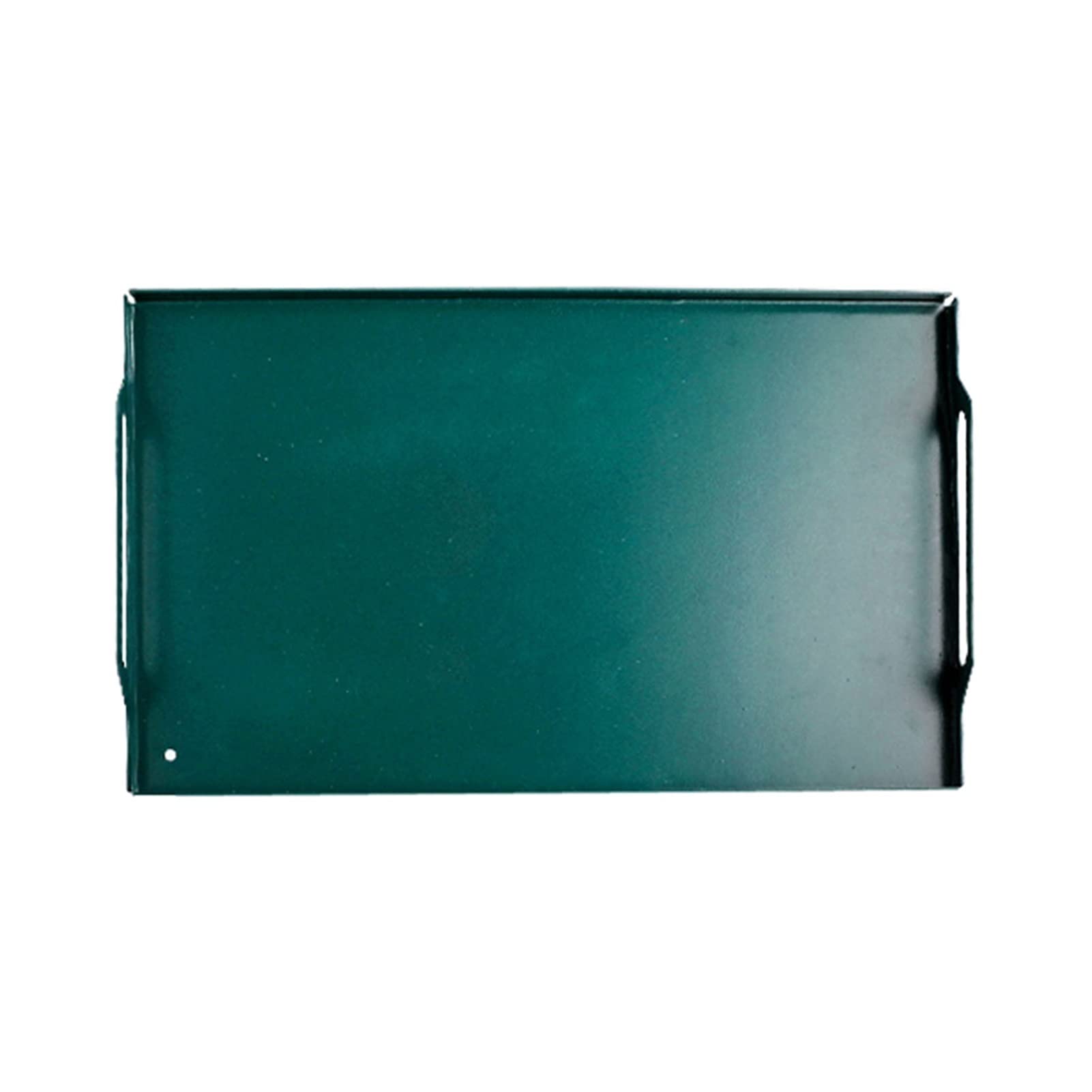 Bandejas para Servir Comida Bandeja de Servir y Bandeja, Hierro Forjado Rectangular con manija Bandería, Desayuno, decoración Granja Estilo Sirviendo Platos(B,L)