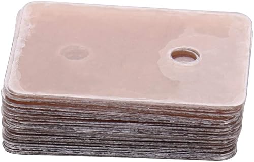 Miniatura 7 de Fielect 500 piezas de cubierta de guía de ondas de microondas, hojas de placas de mica de 0.984 x 0.787 x 0.003 in, parte de reparación de horno de