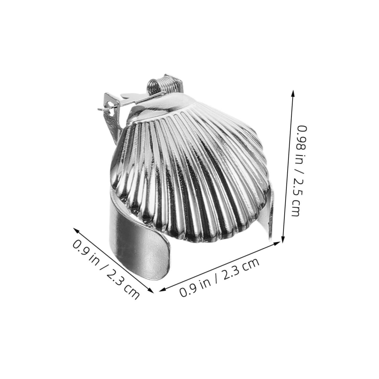 Levemolo Candle Snuffer Unique Shell Shaped Design Reliable Candle Extinguisher Tool for Safe for Scented Tea Light