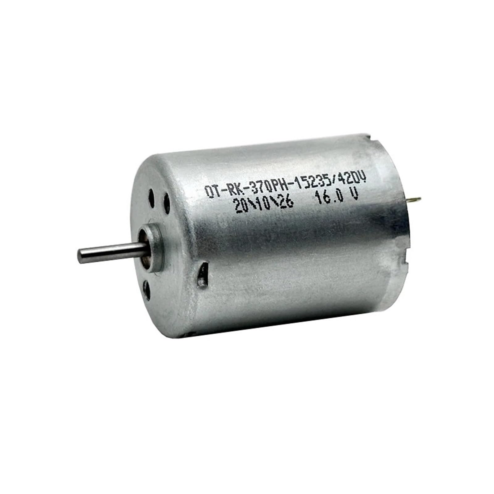 RK-370PH-15235 370 Electronic Starter DC 6V 9V 12V 16V 9200RPM 24mm Round Carbon Brush Electronic Starter