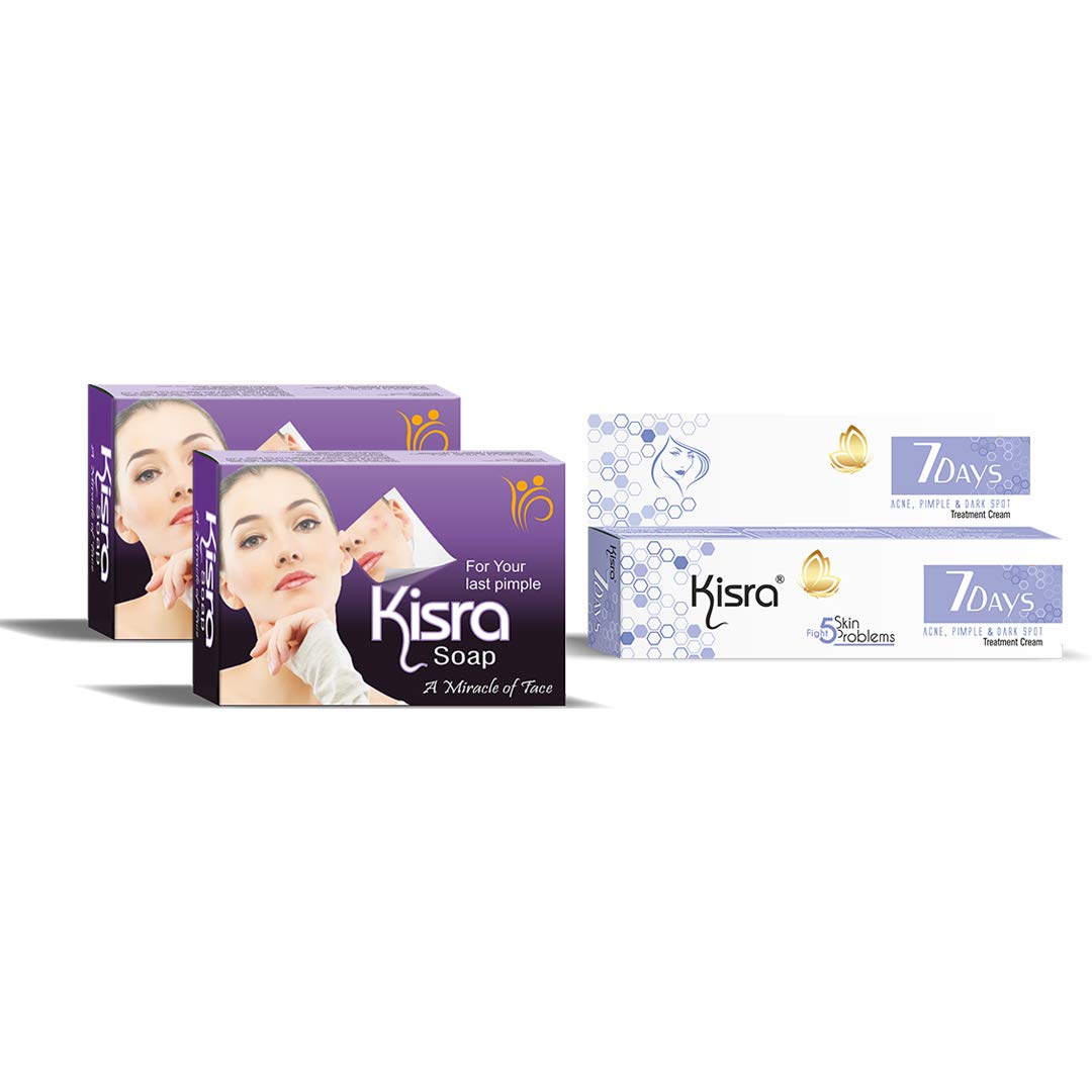 Kisra Soap Combo (2 soaps + 1 Cream)