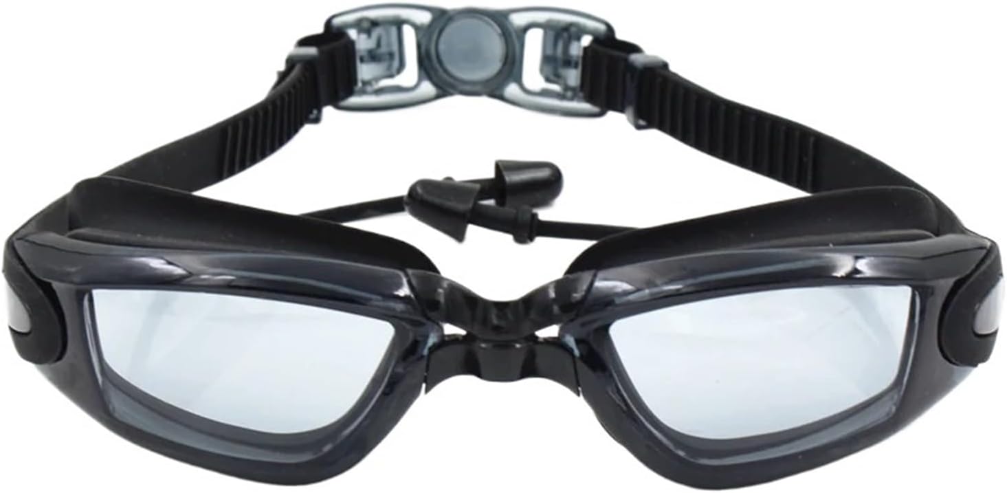 Compatible For Swimming Goggles Swim Glasses Electroplate Waterproof Silicone