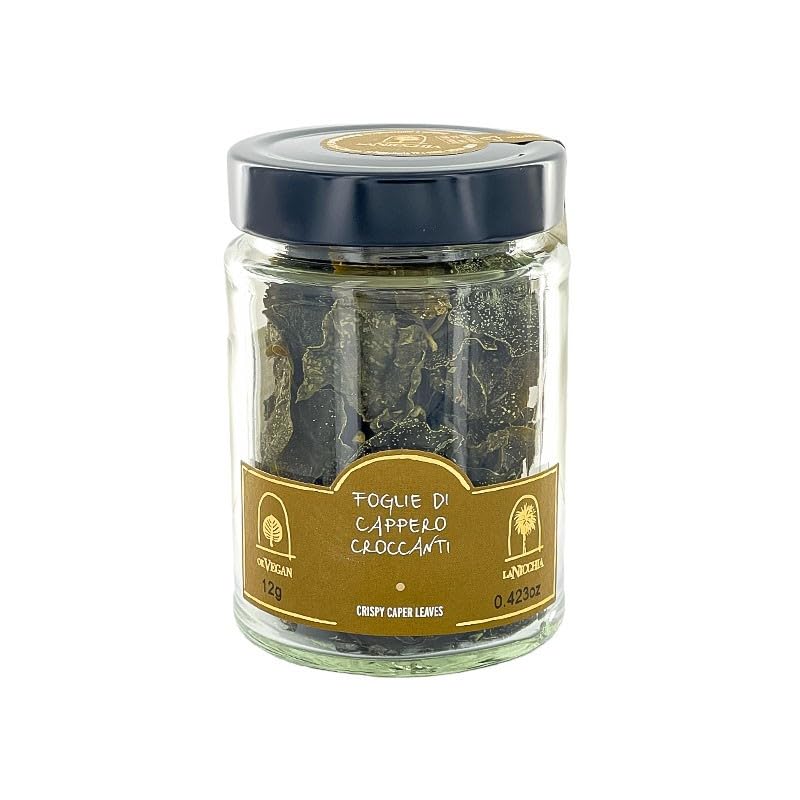 Knusprige Pantelleria-Kapernblätter