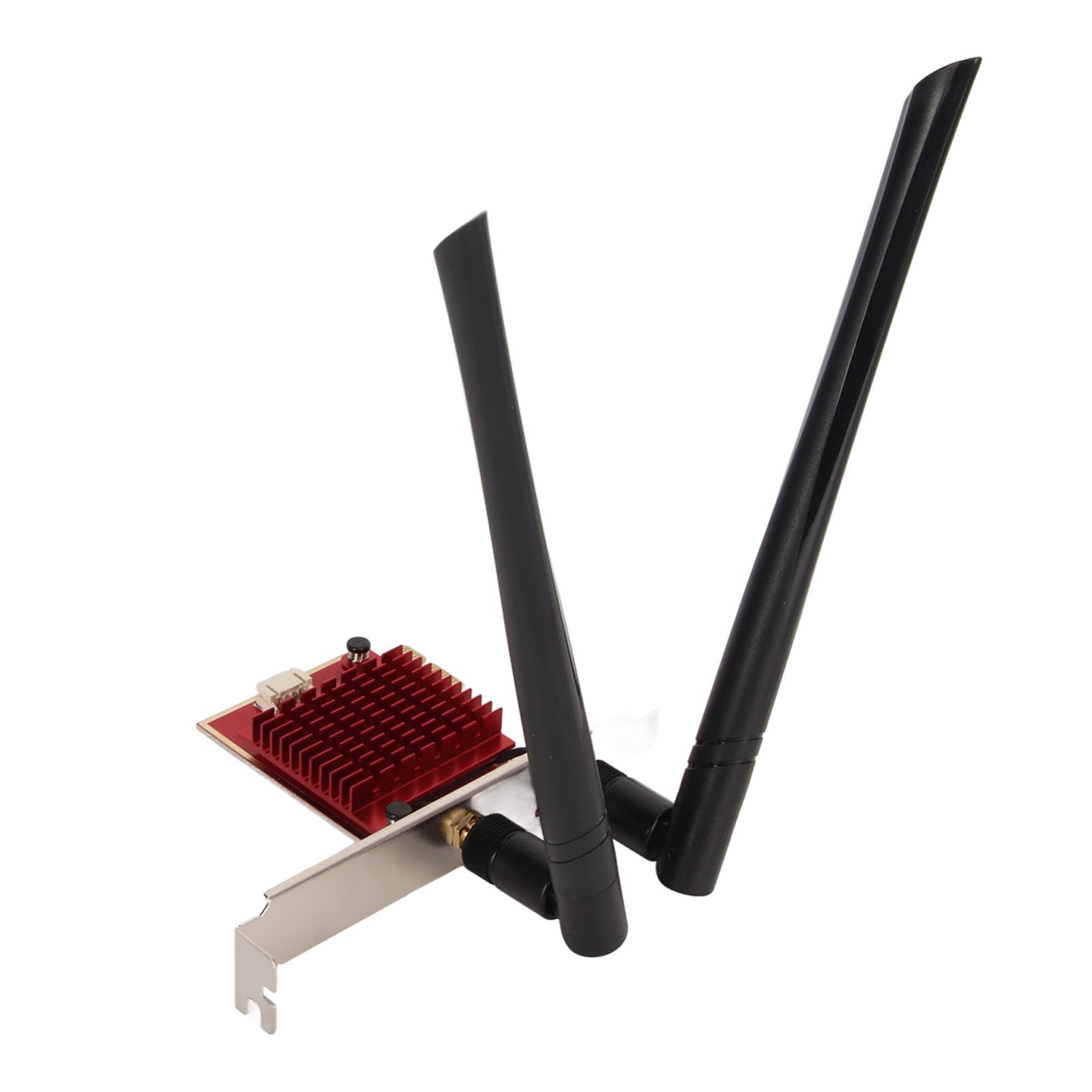 Scheda Pcie Wifi 6E, Schede di Rete Wifi Si Estendono Fino a 6Ghz (6Ghz/5Ghz/2, 4Ghz), Bluetooth 5.2, Compatibile con X4/X8/X16, Supporto per Windows 10/11X64bit e per Linux