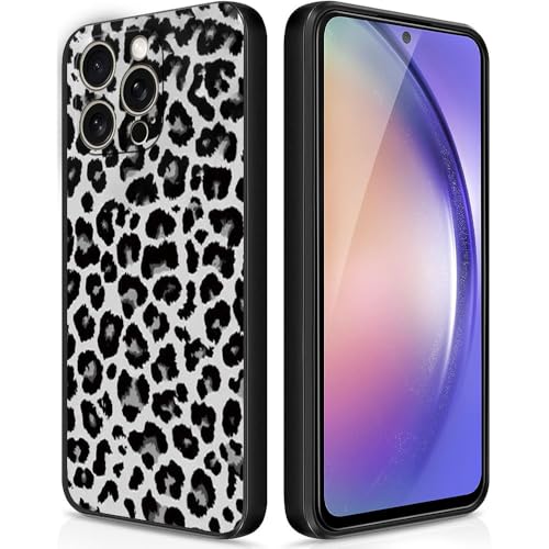 Compatible con ZTE Blade A32, Funda Antiderrame En TPU con Patrón Leopardo Creativo Único