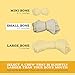 Better Belly Highly Digestible Rawhide Dental Chews, Treat Your Dog to a Chew with NO Artificial Colors or Flavors, 3 Count