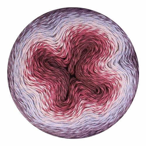 Image of Scheepjes Whirl Gradient Yarn Cake, Color 789 Tasty Nom Nom, 1 Cake, 1,094 yd (1,000 m) 8.0 oz (226 g), Cotton-Acrylic Blend