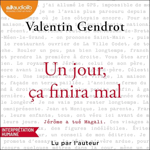 Page de couverture de Un jour, ça finira mal