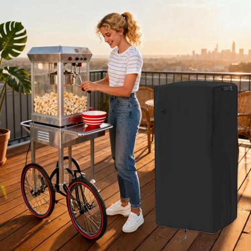 Housse de machine à popcorn imperméable et résistante aux UV pour la protection extérieure