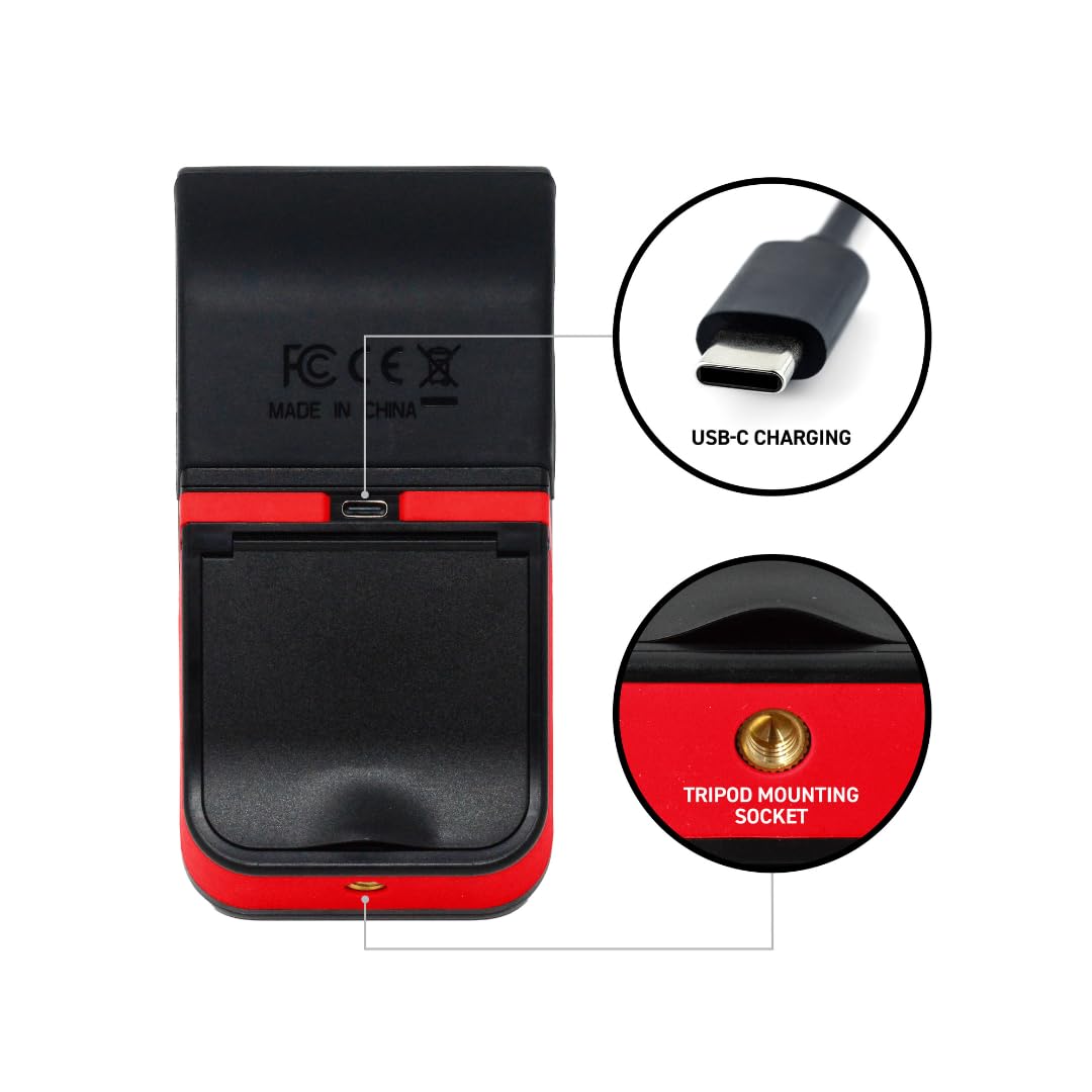 GolfBuddy Shot Mate - Monitor de Lanzamiento de Golf para Datos precisos de Entrenamiento de Golf, monitores portátiles compactos basados en Radar para Velocidad de Club, Velocidad de Pelota, Factor