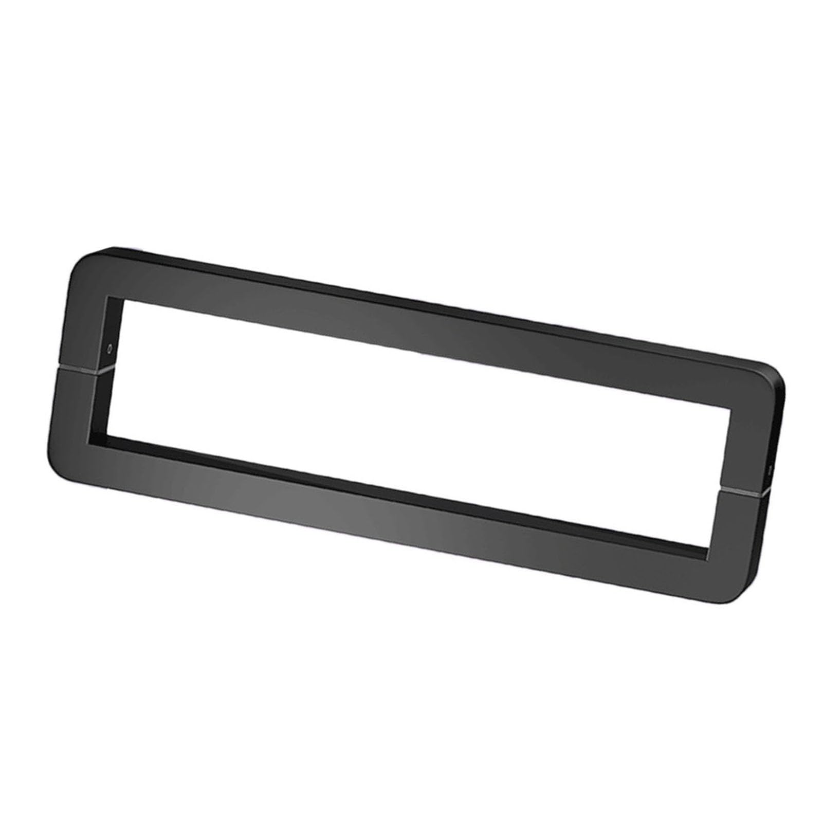 ZFUCMAYL Square Glass Door Handles,Sliding Door Handles,12.79" to 60" Stainless Steel Double Sided Push Pull Door Handle for Shopping Malls Offices Bathrooms(Black,Pitch-1025mm)