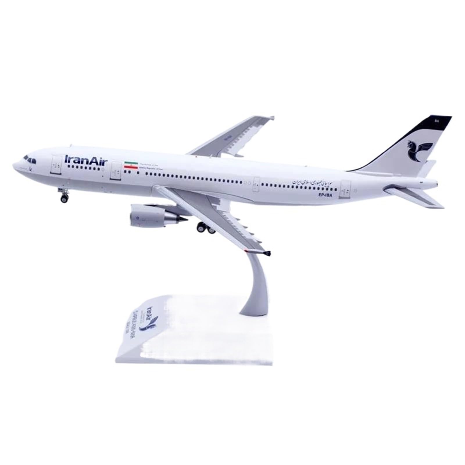 Model samolotu metalowy Model samolotu 1:200 dla Iran Air A300-600R odlewany model samolotu odrzutowiec Model kolekcjonerski zestaw skala Model samolotu