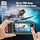 ANLEDDA wasserdichte Handyhülle Schwimmende,IPX8 Unterwasser Handytasche Wasserfeste Hülle für Schwimmen wasserfeste hülle Waterproof case für iPhone 15 Pro Max, 14/13/12/11/XS bis zu 7,0 Zoll