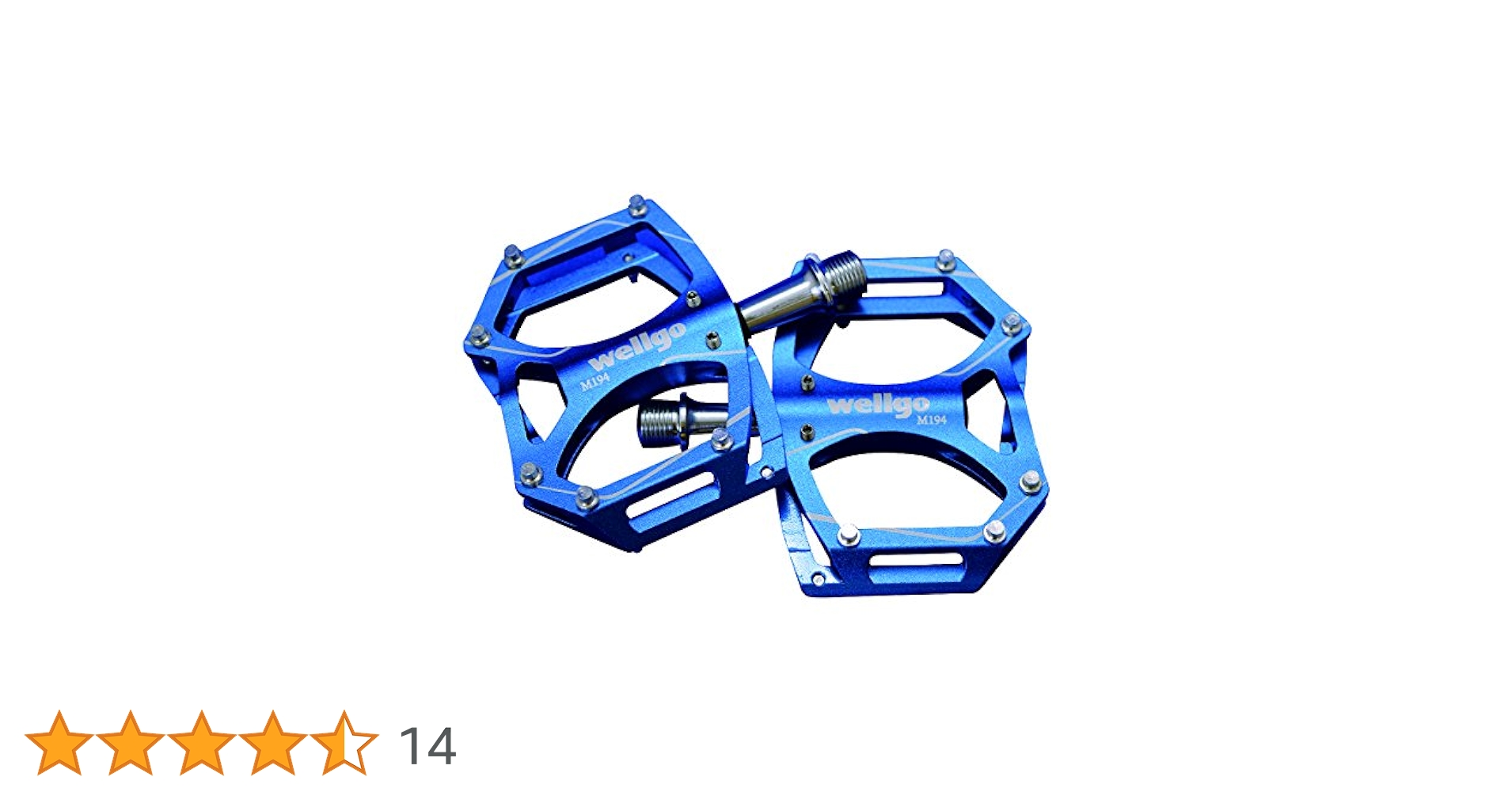 ★すぐ発送★WELLGO 194ペダル Amazon | WELLGO(ウェルゴ) アルミペダル ピン付 CNC 薄型