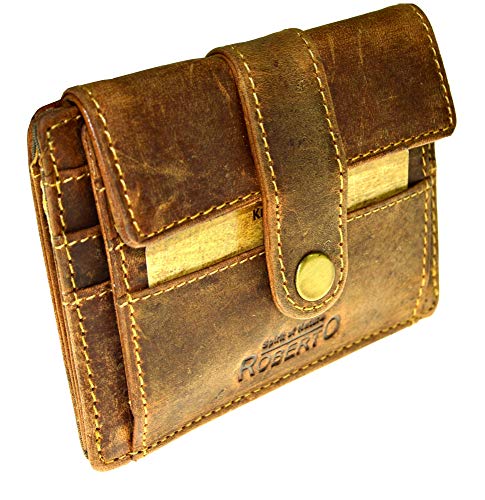 Vintage Mini Geldkarten Geldbörse Wildleder Brieftasche im handlichen Format Party Leder wallet