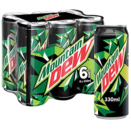 Mountain Dew Carbonated Soft Drink Pubg Special Edition Can 6 x 330ml
