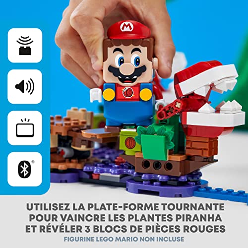 LEGO® Super Mario 71382 : Ensemble d'extension : Le défi de la plante Piranha Lego WDK - vue 6