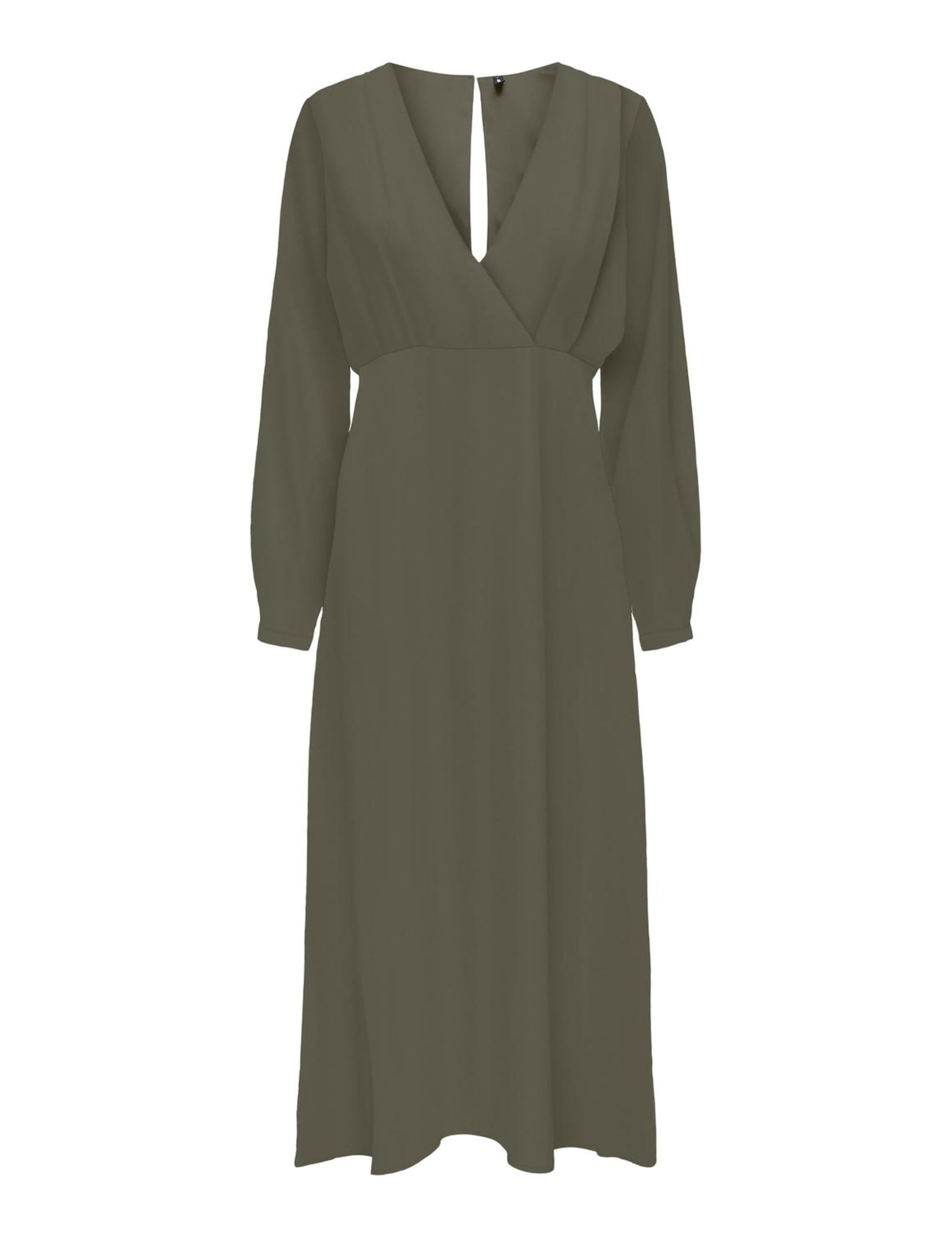 Onlalma Life Vis Jen Long Dress Solid, Kalamata, XS