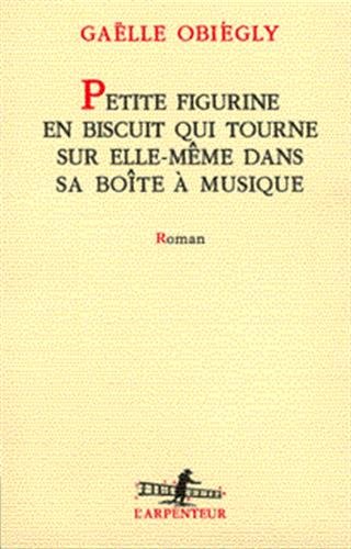 Petite figurine en biscuit qui tourne sur elle-même dans sa boîte à musique