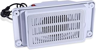 Aspiratore per Unghie Chiusura per Installazione di Fori Desktop Nail Chiodo per La Pulizia delle Attrezzature Collettore Bianco con Sacchetto di Raccolta della Polvere 220V