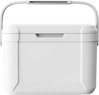 Chuye Portable Cooler 5L Small Cooler Ice Coolers Box Cooler Mini Cooler Fully Insulated Portable Ice Chest Tie-Down Slots & Dry Goods Basket Large Beach Camping & Travel Coolers