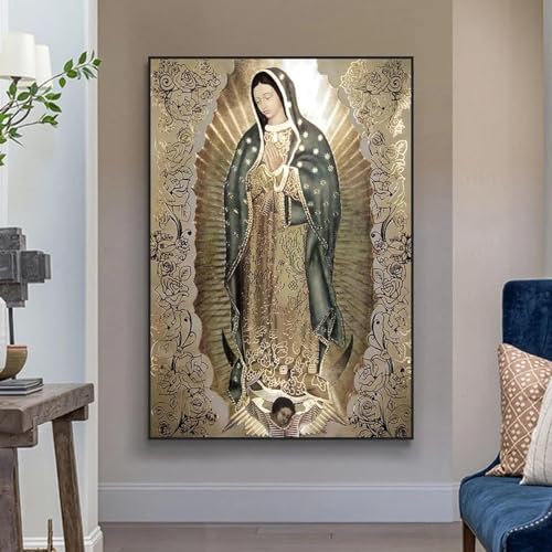 Affiche La Vierge de Guadalupe pour créer un coin de sérénité dans votre salon