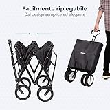 Zoom IMG-2 lifegoods carrello spiaggia pieghevole con Zoom IMG-2 lifegoods carrello spiaggia pieghevole con