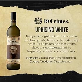 19 Crimes The Uprising White Wine, 75cl – 19 Crimes