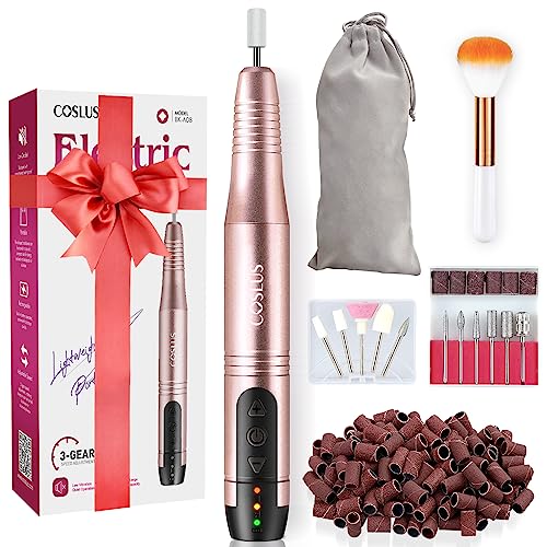 Lijadora de uñas profesional, 20000 rpm, lima de uñas eléctrica con 45 kits, velocidad y dirección, regulables, uñas, manicura y máquina para manicura y pedicura