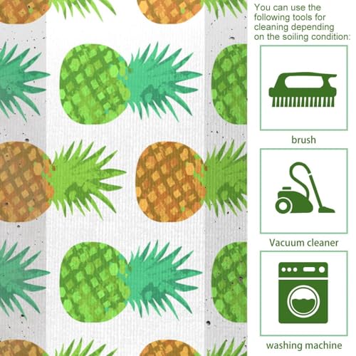 Alfombrillas de cocina antideslizantes lavables y absorbentes tapetes decorativos juego de 2 5
