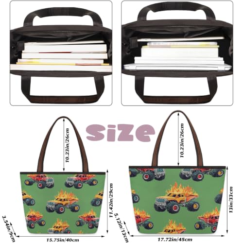 Sac fourre-tout fermeture éclair grand sac à main polyester - 3
