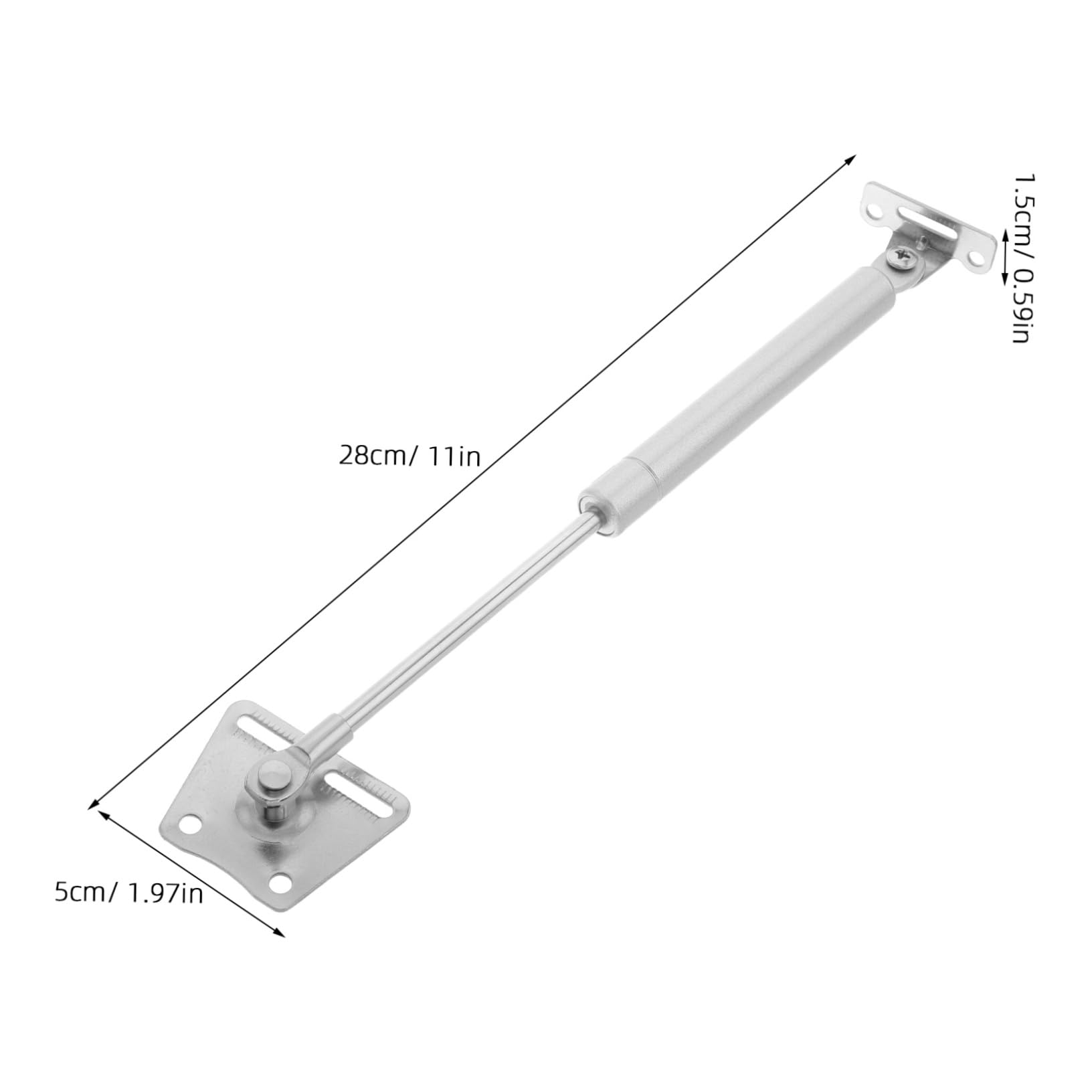 Gadpiparty Effortless Install Pcs Telescopic Support Rods for Kitchen Cabinet Doors