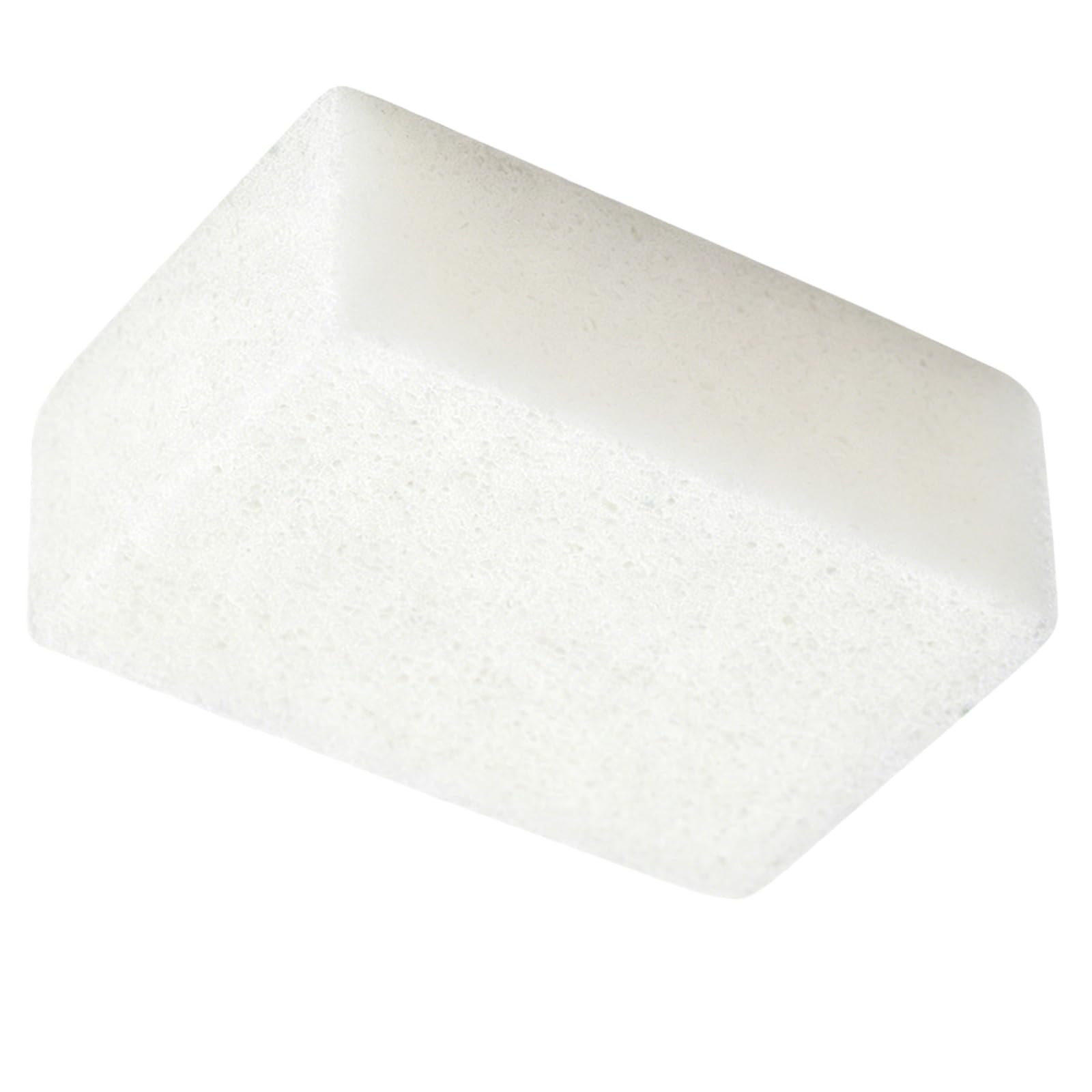 Alloneslife White Compact Pumice Grill Scraper For Easy Removal Of Tough Grease Charred Debris From Barbecue Grates For Outdoor Outdoor Kitchen Tool