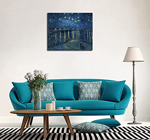 Wieco Art Van Gogh - Stampa artistica su tela su