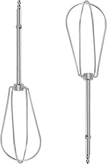 Hand Mixer Beaters Replacement for CHM Series Hand Mixer, Compatible with Cuisinart CHM-BTR Beaters-HM-50, HM-50BK, HM-70, CHM-3, CHM-7PK, Perfect Fit for Cuisinart Hand Mixer Attachments(2 Pack)