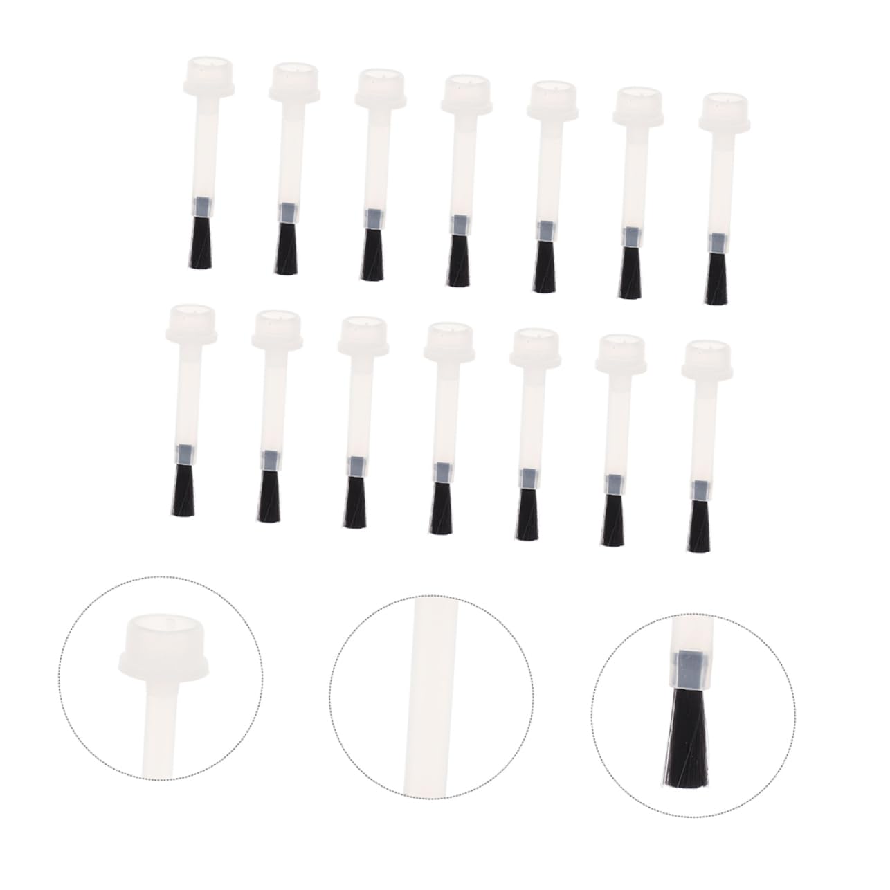 Healeved 500pezzi Per Unghie Sostitutivo Per Per Gel Per Manicure Per Nail Art Applicatori Precisi Per Unghie Professionali e Te