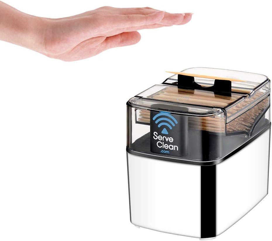 Smart Toothpick Dispenser, Chrome