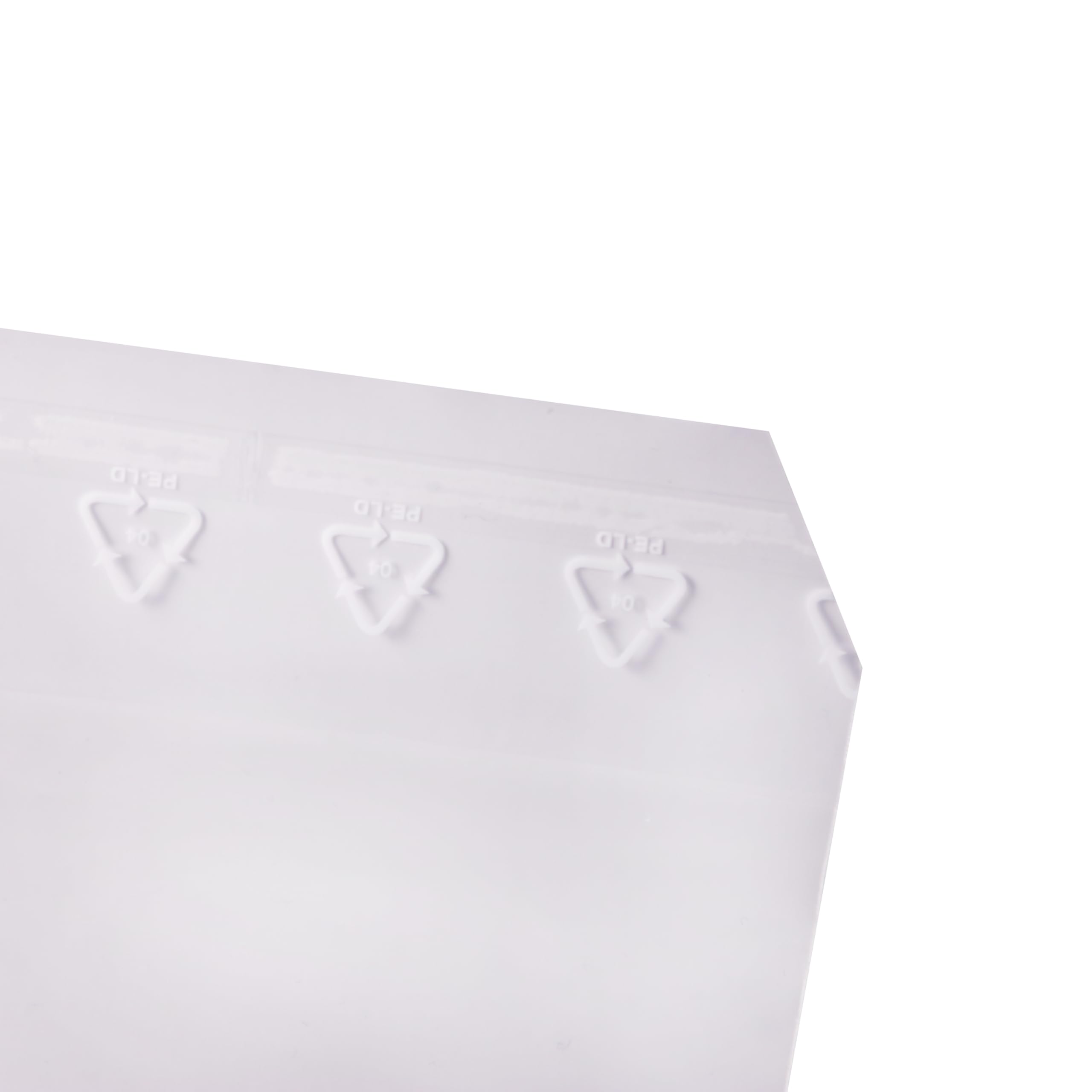 Torby foliowe przezroczyste DIN C5, z oznaczeniem PE-LD, torebka z klapkami, paski samoprzylepne, 165 mm x 220 mm (np. do DIN A5)