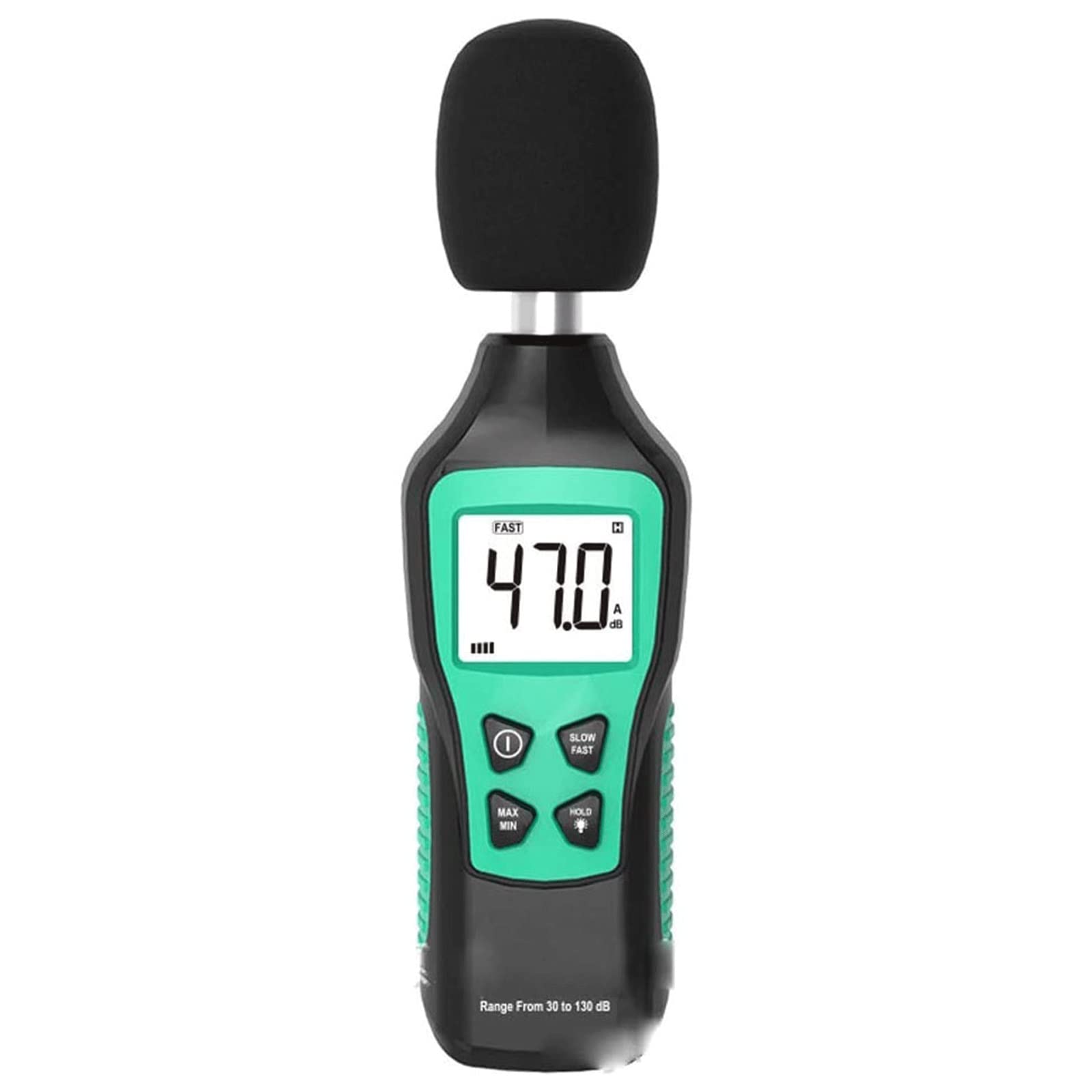 Miernik decybeli Miernik decybeli Cyfrowy miernik poziomu dźwięku 30–130 dB Urządzenie do pomiaru szumów audio Zastosuj kolorowy wyświetlacz odwróconego ekranu VA szeroko stosowany w rodzinach w